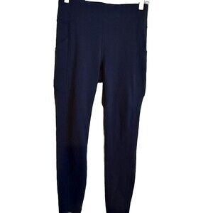 Lululemon Invigorate High-Rise Tights 25" Size 6 Navy Blue Athletic